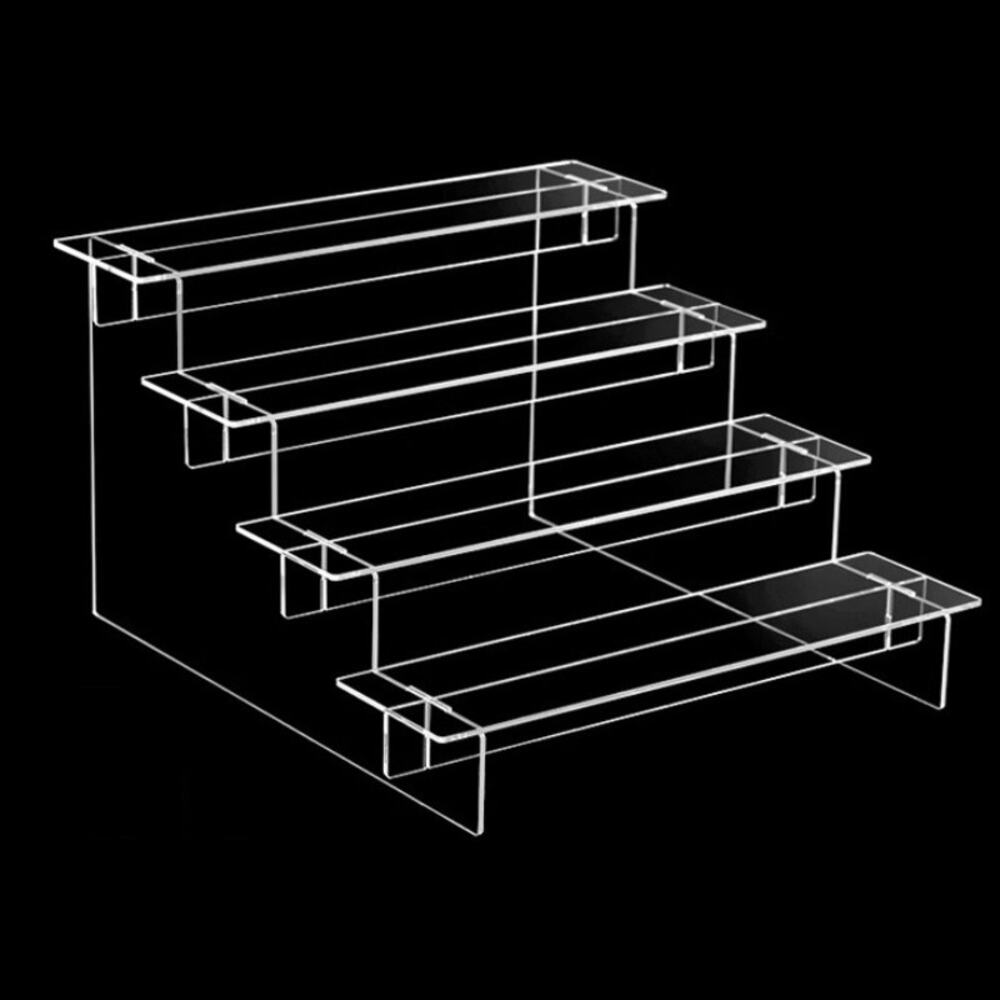 4-Tier Acrylic Display Riser Shelves - Picture 2 of 2